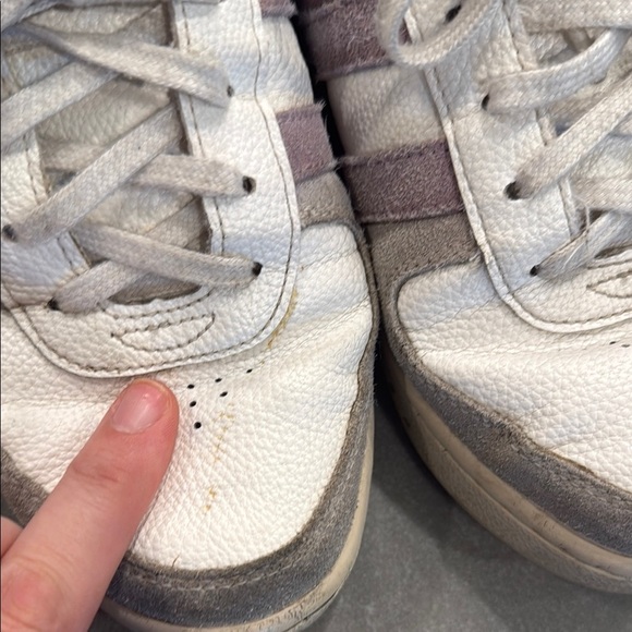 Gola White and Gray Athletic Shoes - Picture 4 of 8